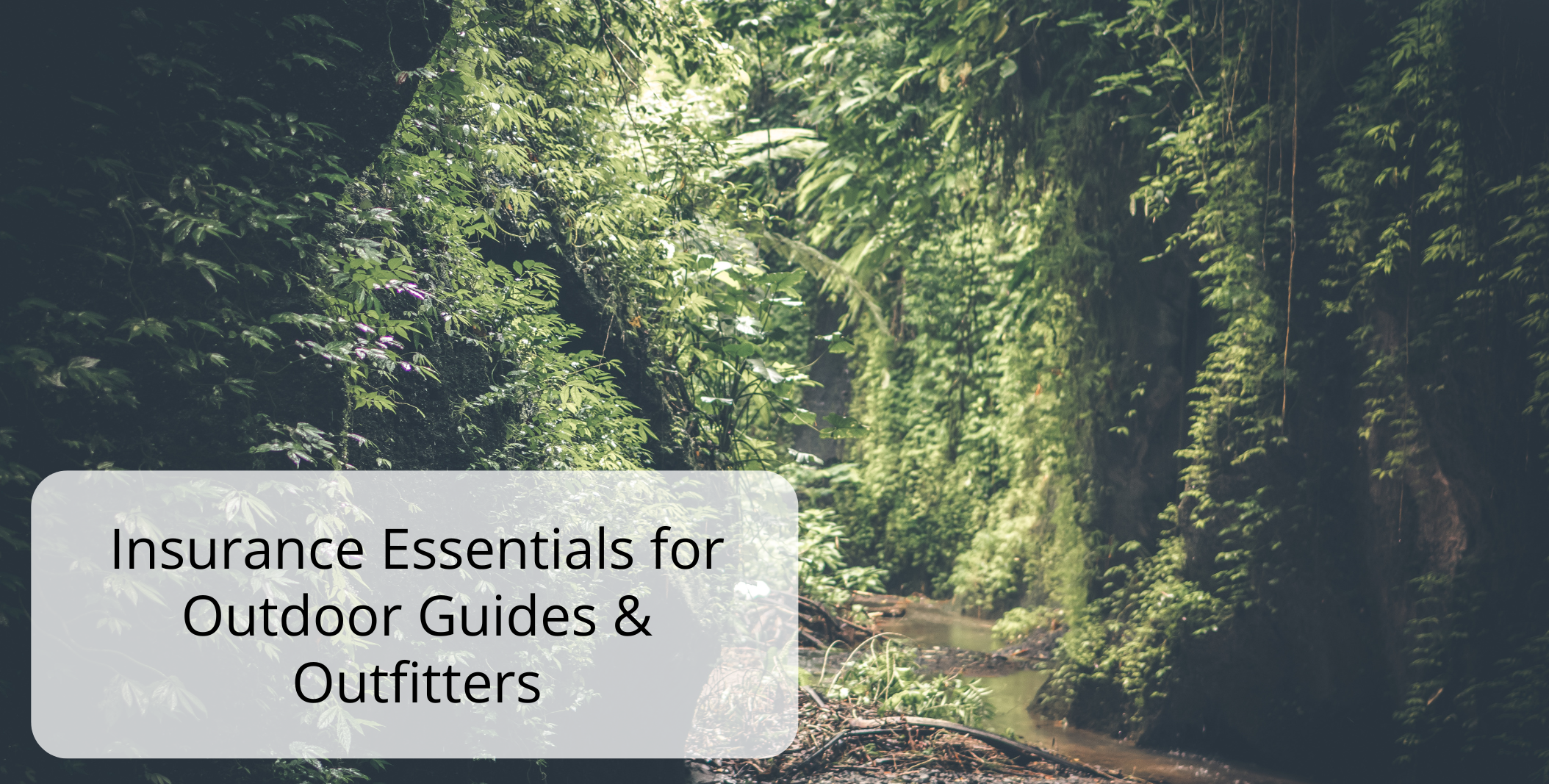 Insurance Essentials for Outdoor Guides Outfitters Insurance Essentials for Outdoor Guides Outfitters